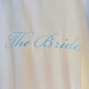 Linea Donatella The Bride Satin Wrap with lace